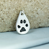 Paw print pendant - individual