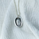 Original Fingerprint Necklace - Silver Link