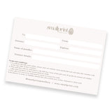 Personalised jewellery - Physical Gift Card